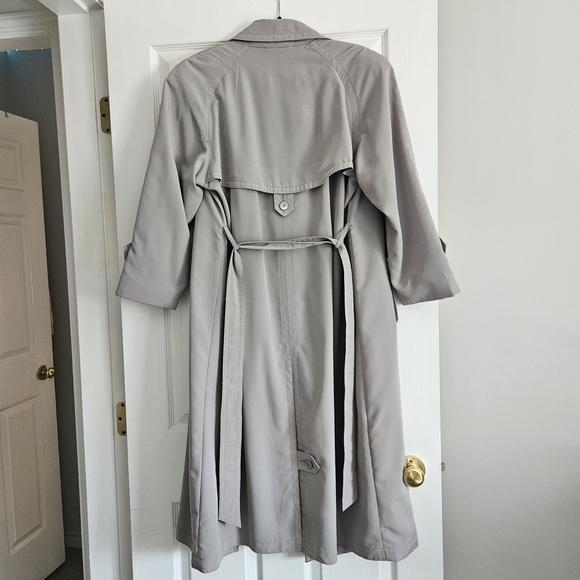 Vintage Bay Club Trench Coat 6P - Picture 8 of 9